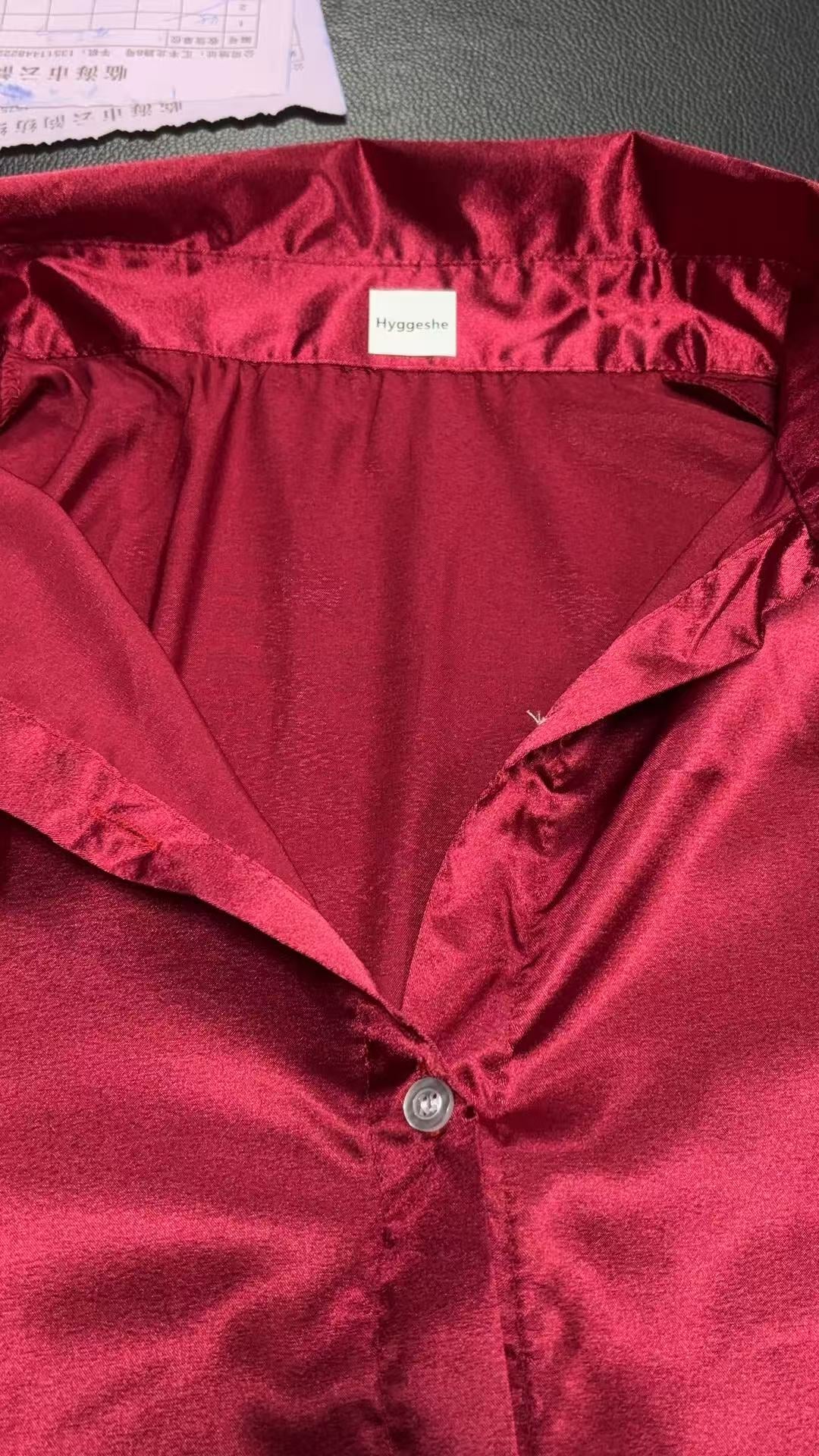Hyggeshe —Sexy Deep V Lace Tassel Suspender Dress and Thong Pajama Set