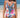 Beach Vacation Bohemian Floral Colorblock Print Low-cut Slim One-piece Tummy-control Swimsuit
