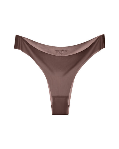 Women's Solid Color Quick-Drying Seamless Breathable Underwear