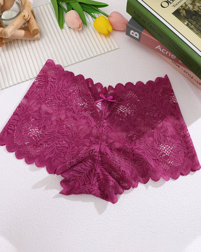 Cotton Lace Seamless Panties
