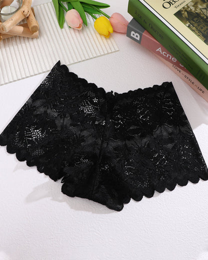 Cotton Lace Seamless Panties