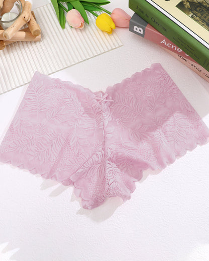Cotton Lace Seamless Panties