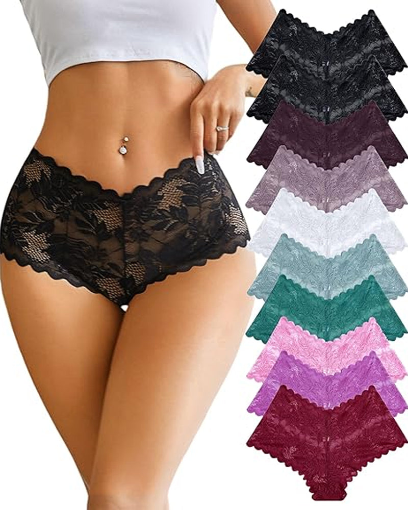 Cotton Lace Seamless Panties
