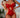 Christmas Hot Diamond Mesh See-through Stitching Red Bow Sexy Bodysuit