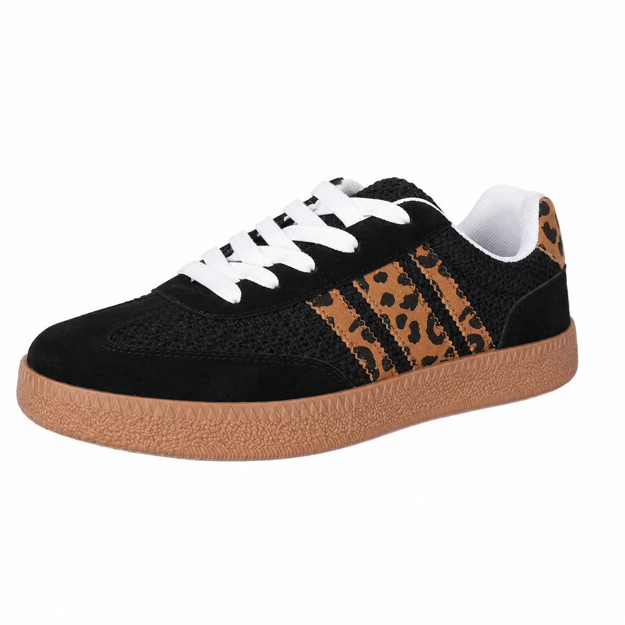 Women's Leopard Print Sneakers