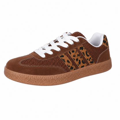 Women's Leopard Print Sneakers