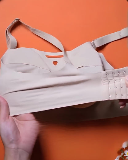 Seamless Bra with Removable Silicone Inserts – Natural Lift & Comfort