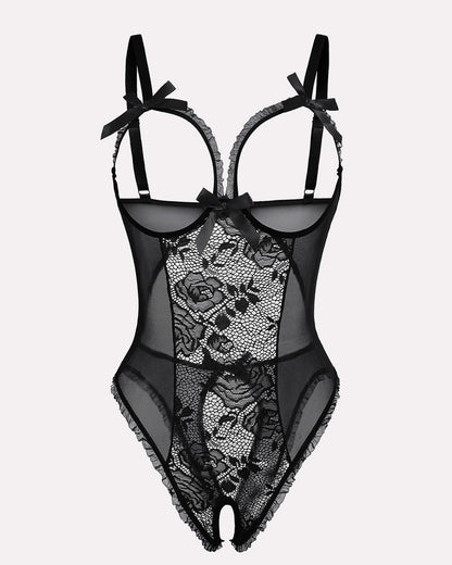 Christmas Lace Mini Bodysuit