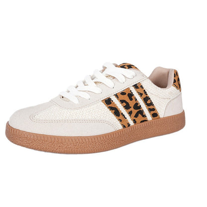 Women's Leopard Print Sneakers