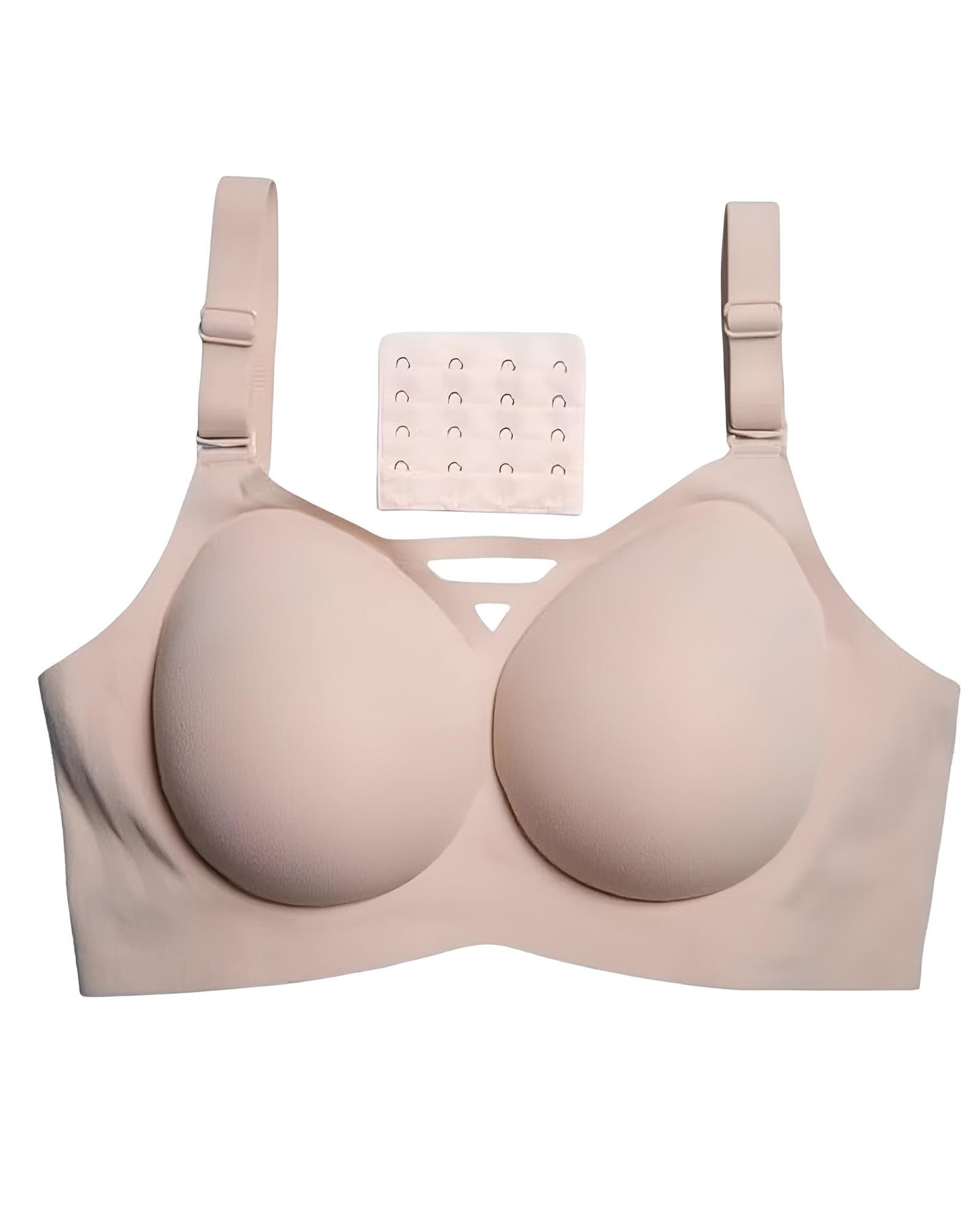 Seamless Bra with Removable Silicone Inserts – Natural Lift & Comfort