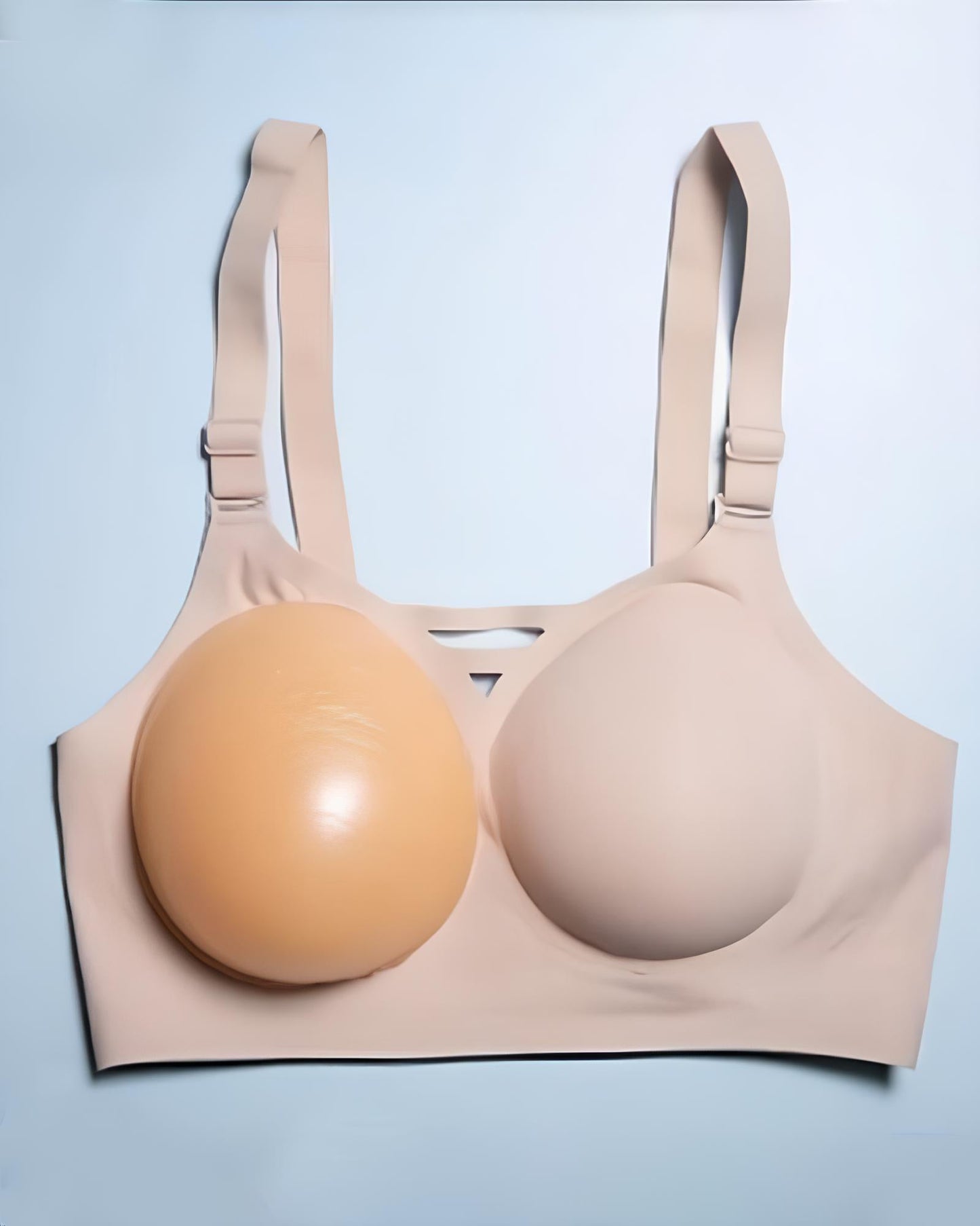 Seamless Bra with Removable Silicone Inserts – Natural Lift & Comfort